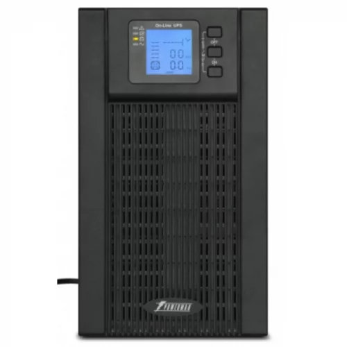 ИБП POWERMAN Online 2000, LCD, двойного преобразования, 2000ВА, 1800Вт, 2 евророзетки с резервным питанием, USB, RS232, слот SNMP, разъем EPO, внешни? (POWERMAN ONLINE 2000 PLUS)