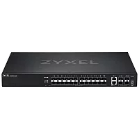 Коммутатор/ Zyxel XGS2220-30 L3 Access switch , rack 19", 24xRJ-45: 1G, 2xRJ-45: 1/2.5/5/10G, 4xSFP+, standalone/cloud management (XGS2220-30-EU0101F)
