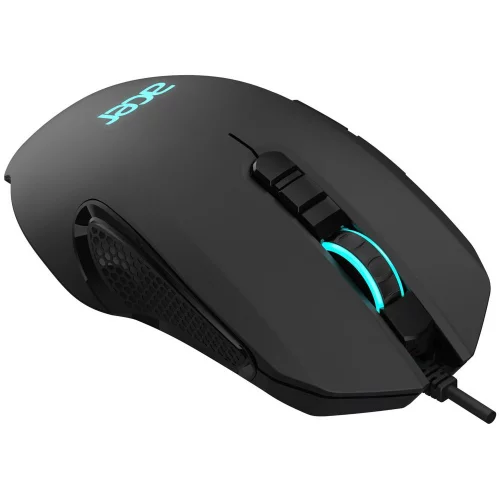 Мышь игровая компьютерная/ Проводная игровая мышь ACER OMW160 Wired USB Gaming Mouse (6400dpi) RGB (8but) black (ZL.MCEEE.00Q) фото 3