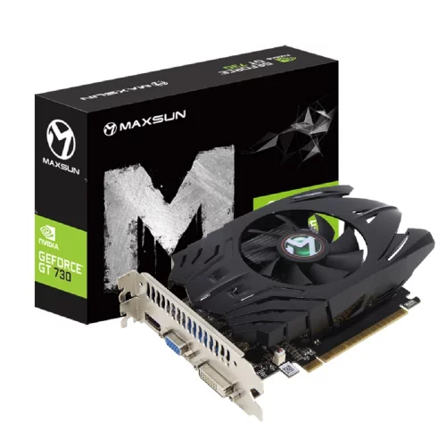 Видеокарта MAXSUN MS-GT730 Power Hammer 4G GDDR3, 128bit, 700/1333Mhz, DVI/VGA/HDMI 1 FAN (MS-GT730 PH 4G) RTL