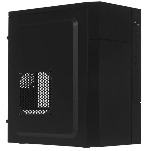 Корпус с блоком питания 450Вт./ Case Forza mATX case, black, w/PSU 450W 12cm, w/2xUSB2.0, w/pwr cord, w/o FAN (FZ-017-SX450R)