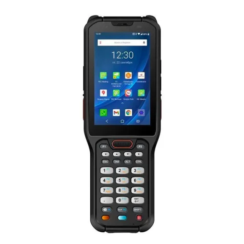 Терминал сбора данных UROVO RT40S: Android 13 / 2.45 GHz / 8xCore CPU / Qualcomm SM 6115 / RAM 4 GB / ROM 64 GB / 4G / Zebra SE4750 MR / IP 68 / 435 g / 29 клавиш (RT40S-13Q3ZMR4G29EU)