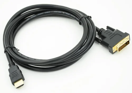 Кабель HDMI (m) DVI-D (m) 2м черный (51606) (51606#MLN)