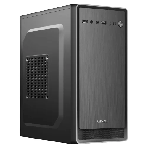 Корпус Ginzzu Ginzzu B180 2*USB 2.0,AU w/ o PSU (421417)