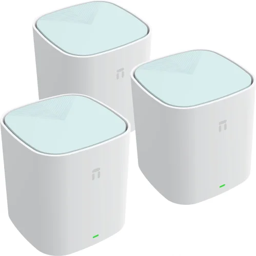 Бесшовный Mesh роутер Netis Neme X30S (NEME X30S (3 PACK)) AX3000 10/100/1000BASE-TX белый (упак.:3шт)