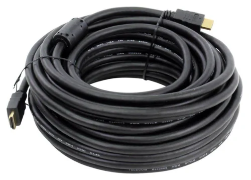 Кабель аудио-видео Ningbo HDMI (m)/ HDMI (m) 15м. черный (841154) (841154#MLN)