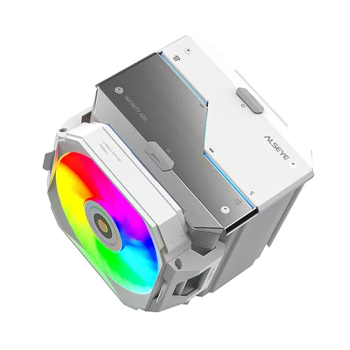 Кулер для CPU ALSEYE i600-W, Two fans version Product size：144*121*159mm TDP：270W Soldering technology CD texture Application: Intel：LGA115X、1200、1700、1366、2011 AMD：AM4 (AS.01.10.0002) фото 2
