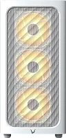 Корпус Formula V Line Air Mesh G3 Plus White, MATX, Type-C*1, USB3.0*2, FRONT 3x120mm FRGB, REAR 1x120mm FRGB