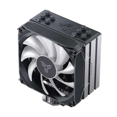 Кулер для процессора/ CPU Cooler JONSBO PISA A5 ARGB (265W, 4-pin PWM, 153mm, Al/ Cu, 5x6mm, ARGB, 1x120mm, 81.27CFM, 36.8dBA, 1850RPM, S: 1851/ 1700/ 1200/ 115X, AM4/ AM5 Grey) (PISA A5 ARGB GREY)