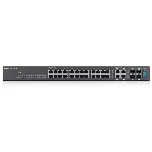 Коммутатор/ ZYXEL NebulaFlex Pro GS2220-28 Hybrid L2 Switch, rack 19 
