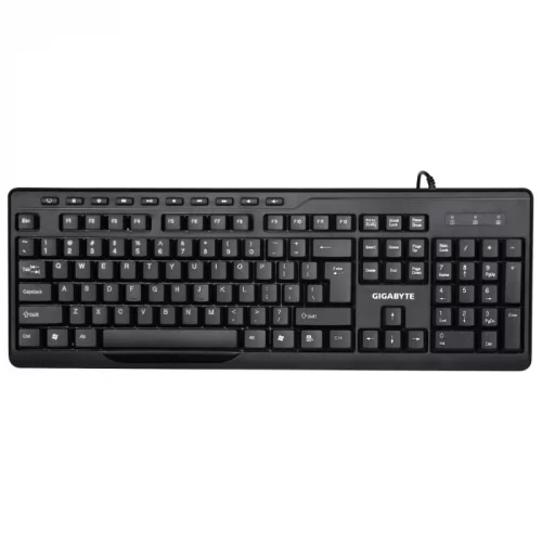 Клавиатура и мышь GIGABYTE GK-KM6300 Wired, USB, 1‎000 dpi, Black (GK-KM6300 RU)