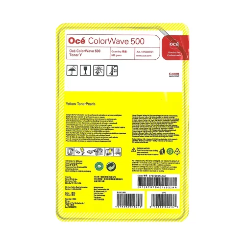 Тонер-картридж/ Oce ColorWave 500 Yellow, 500г (9787B001)