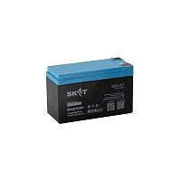 БАСТИОН SKAT SB 1207 АКБ свинцово-кислотная тип AGM 12V 7Ач I зар.2,1 А, ножевые клеммы F1, гарантия - 18 месяцев (2533) (2533 SKAT SB 1207)