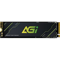 Твердотельный накопитель/ AGI SSD AI218, 512GB, M.2(22x80mm), NVMe, PCIe 3.0 x4, 3D TLC, R/ W 3050/ 2200MB/ s, IOPs 183000/ 306000, TBW 300, DWPD 0.5 (36 мес.) (AGI512GIMAI218-BK)