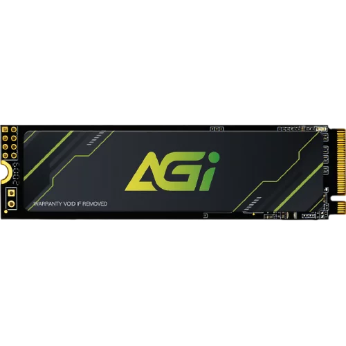 Твердотельный накопитель/ AGI SSD AI218, 512GB, M.2(22x80mm), NVMe, PCIe 3.0 x4, 3D TLC, R/ W 3050/ 2200MB/ s, IOPs 183000/ 306000, TBW 300, DWPD 0.5 (36 мес.) (AGI512GIMAI218-BK)