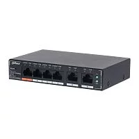 Коммутатор Dahua 6-Port Cloud Managed Gigabit Switch with 4-Port PoE (DH-SG4006P)