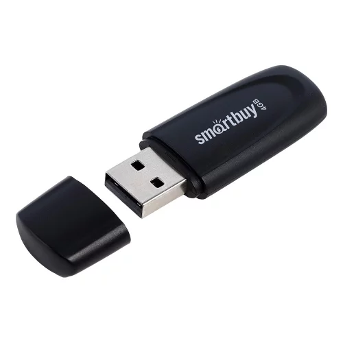 Smartbuy USB Drive 4GB Scout Black (SB004GB2SCK) фото 2