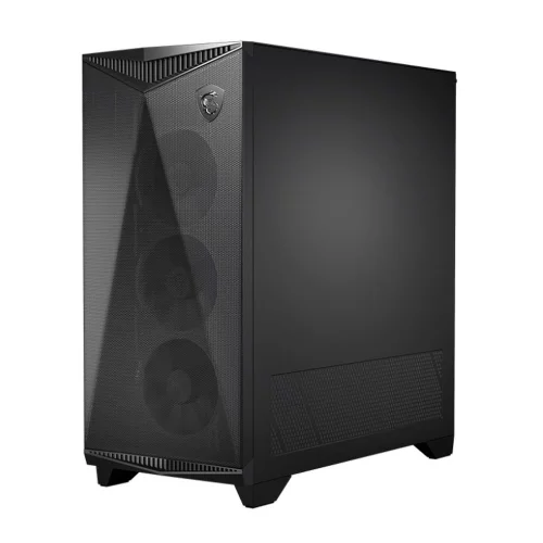Корпус MSI MPG GUNGNIR 300P AIRFLOW 2xUSB 3.2 Gen 1, 1xUSB 3.2 Gen2 Type-C, 4x120mm PWM black Fan, 1x80mm Fan, 2x 6015 Fan, MPG PCI-E 4.0 X16 RISER CABLE, Tempered Glass Window (306-7G21P21-W57) фото 2