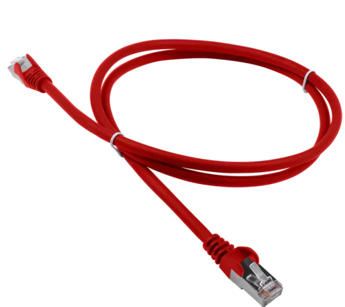 Патч-корд LANMASTER LSZH FTP кат.5e, 10 м, красный (LAN-PC45/ S5E-10-RD) (LAN-PC45/S5E-10-RD)