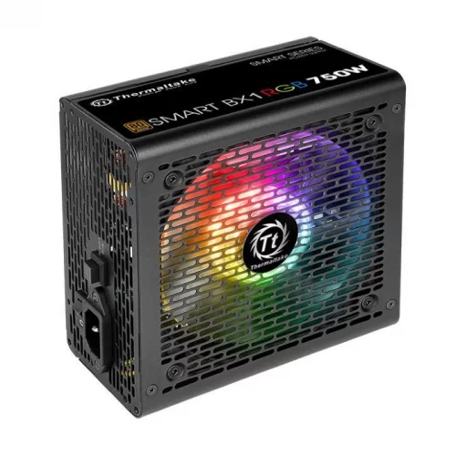 Блок питания Thermaltake Smart BX1 RGB (PS-SPR-0750NHSABE-1) (PS-SPR-0750NHSABE-1) Блок питания Thermaltake Smart BX1 RGB, 750W, APFC, 80+ Bronze, 120mm fan, non-modular (PS-SPR-0750NHSABE-1) фото 3