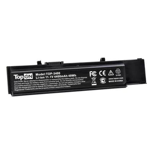 Аккумулятор для ноутбука Dell Vostro 3400, 3500, 3700 11.1V 4400mAh PN: Y5XF9 (TOP-3400)
