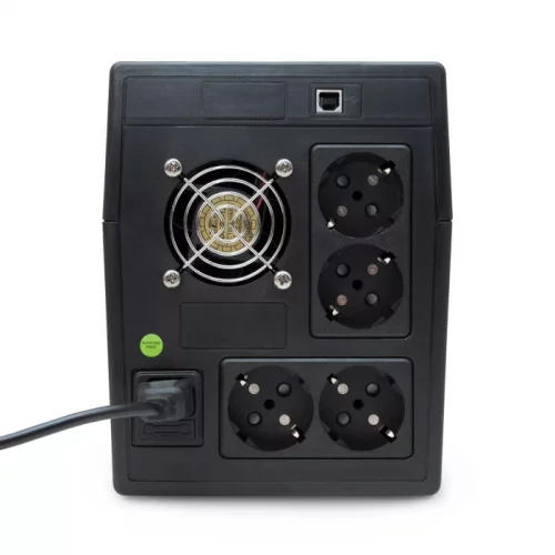 ИБП POWERMAN Back Pro 1500 PLUS (POWERMAN BACK PRO 1500 PLUS) ИБП POWERMAN Back Pro 1500 PLUS, линейно-интерактивный, 1500ВА, 900Вт, 4 евророзетки с резервным питанием, USB, батарея 12В 9Ач 2 шт., 380мм х 101мм х142мм, 11 кг./ UPS POWERMAN Back Pro 1500 PLUS, line-interactive, 1500VA, 900W, 4 eurosockets with back фото 2