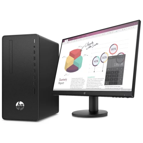 Компьютер с монитором HP Bundles 290 G4 MT/ Core i5 9500/ 8GB/ 256GB SSD/ noODD/ DOS + HP P24v 23.8 FHD (1C7P4ES)