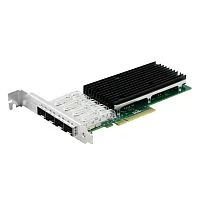 Сетевая карта/ PCIe x8 10G Quad Port Fiber Server Network Card (LREC9804BF-4SFP+)