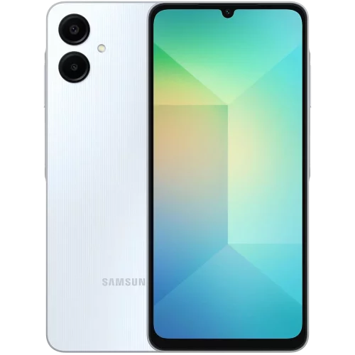 Смартфон Samsung SM-A065F Galaxy A06 128Gb 6Gb голубой моноблок 3G 4G 6.7