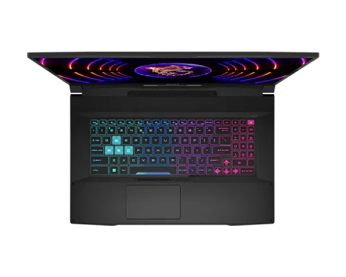 Ноутбук MSI Katana 17 B13VEK-1621XRUY Core i5-13420H 17.3 FHD (1920 x 1080) IPS-Level 144Hz,DDR5 8GB (8GB*1) 512GB SSD, NV RTX 4050 6GB GDDR6,4-Zone RGB,53.5Whr,2.6kg,1y,DOS,Black (9S7-17L541-1621)