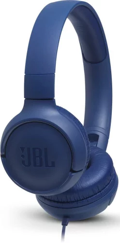 JBL Наушники накладные Т500, 32 Ом, синий [JBLT500BLU]