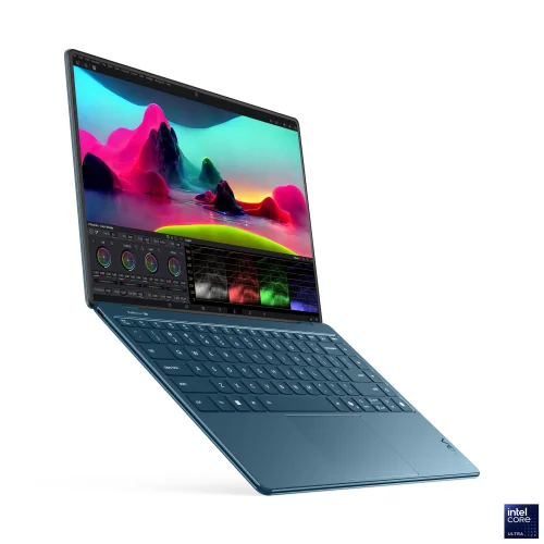 Ноутбук Lenovo Yoga Slim 9 14ILL10 (83CX003URK) Ноутбук Lenovo Yoga Slim 9 14ILL10 14(3840x2400 OLED)/Touch/Intel Core Ultra 7 256V(2.2Ghz)/16384Mb/1024PCISSDGb/noDVD/Int:Intel Arc Graphics 140V/Cam/BT/WiFi/75WHr/war 1y/1.23kg/tidal teal/Win11Home + 65W, RU kbd (83CX003URK) фото 18