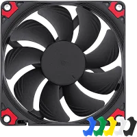 Кулер для корпуса/ Case Cooler Noctua NF-A9x14 HS-PWM chromax.black.swap (92x92x14mm, 4-pin PWM, 33.84CFM, 23.6dBA, 2500RPM, Black)