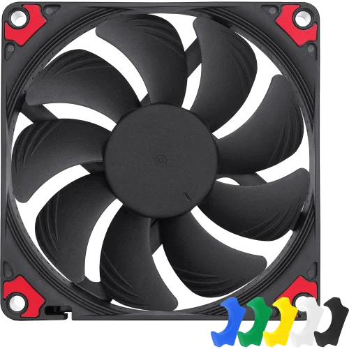 Кулер для корпуса/ Case Cooler Noctua NF-A9x14 HS-PWM chromax.black.swap (92x92x14mm, 4-pin PWM, 33.84CFM, 23.6dBA, 2500RPM, Black)