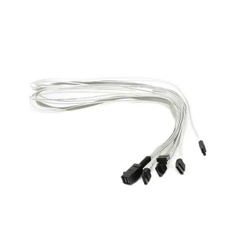 Кабель ACD-SFF8643-SATASB-10M, INT SFF8643-to-4*SATA+SB ( HDmSAS -to- 4*SATA+SideBand internal cable) 100cm (аналог LSI00411, 2279800-R) (6705050-100) (MD-6705050-100)