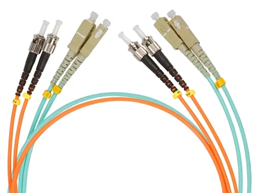 Шнур оптический соединительный, двойной, одномодовый SM 9/ 125 OS2, LC/ UPC-LC/ UPC, LSZH нг(А)-HF, 2 м LAN Union (ЛЮ-ШОС-92Н2.LCU.LCU.20)
