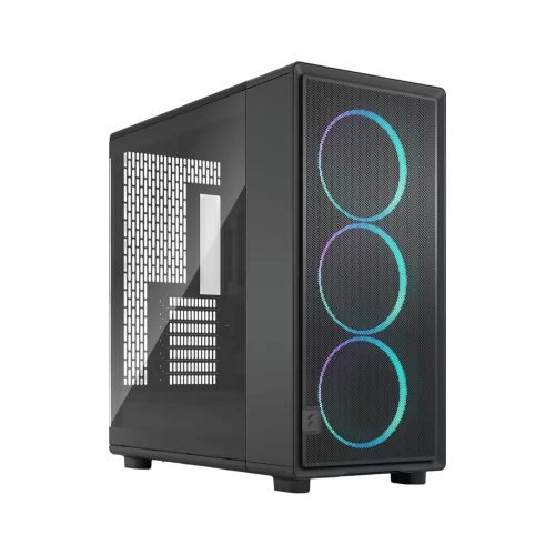 Корпус Компьютер без блока питания/ Case Fractal Design Epoch XL TG RGB Light Tint, Full-Tower, 3x140mm ARGB, 2xUSB-A 3.2 + 1xUSB 3.2 Type-C E-ATX, ATX, mATX, mITX, Black (FD-C-EPO1X-04)