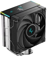 Кулер для процессора DEEPCOOL AK400 DIGITAL SE LGA1700/1200/115X/AM5/AM4 (18шт/кор, TDP 220W, PWM, Fan 120mm, 4 тепл. трубки, ARGB, черный) RET (R-AK400-BKADMN-GJD)