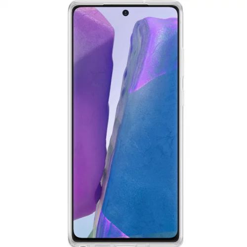 Чехол (клип-кейс) Samsung для Samsung Galaxy Note 20 Clear Cover прозрачный (EF-QN980TTEGRU) фото 3