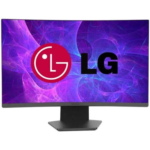 МОНИТОР 27 LG 27GS60QC-B Black (VA, изогнутый, 2560x1440, 180Hz, 1 ms, 178°/178°, 300 cd/m, 3000:1, +2хHDMI 2.0, +DP)
