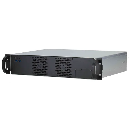 Procase RU230-B-0 Корпус 2U front/rear-access rack server case, черный, без блока питания, глубина 300мм, MB 12x9.6