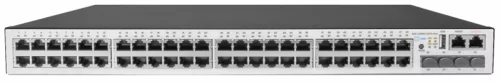 Управляемый POE коммутатор уровня 2+, 48 портов 10/ 100/ 1000Base-T с поддержкой POE, 4 порта 1/ 10G SFP+, бюджет POE 740W (SNR-S2995G-48TX-POE)