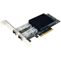 Сетевая карта/ Broadcom PCIe 2-Port 10G SFP+ Network Adapter (N-1080)
