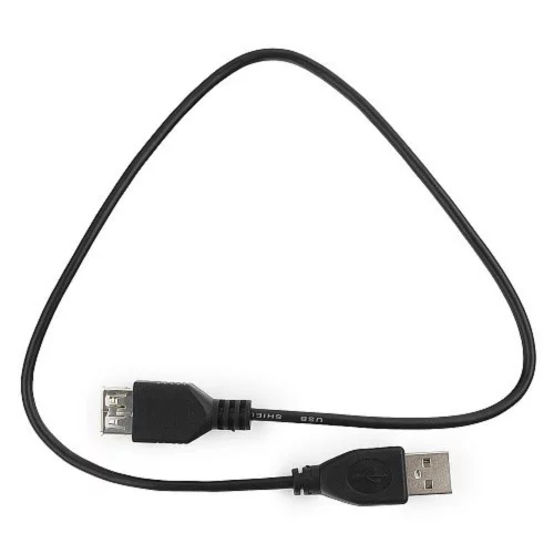 Гарнизон Кабель удлинитель USB 2.0, AM/ AF, 1м, пакет (GCC-USB2-AMAF-1M)