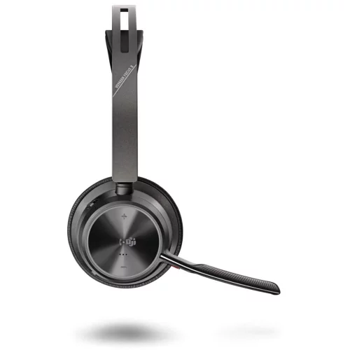 Гарнитура беспроводная/ VOYAGER FOCUS 2 UC,VFOCUS2-M (COMPUTER & MOBILE) MICROSOFT TEAMS CERTIFIED, USB-C, PREMIUM STEREO BLUETOOTH HEADSET, WITH CHARGE STAND, WORLDWIDE фото 3