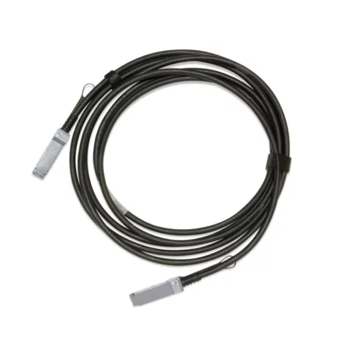 Кабель медный пассивный, QSFP+/ Mellanox® Passive Copper cable, IB EDR, up to 100Gb/ s, QSFP28, 2.5m, Black, 26AWG (MCP1600-E02AE26)