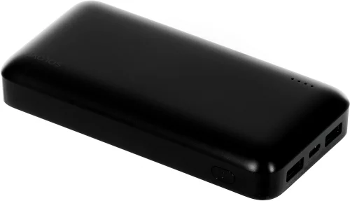Мобильный аккумулятор Solove 003M 20000mAh QC3.0 18W 3A 2xUSB-A/USB-C черный (003M BLACK RUS)