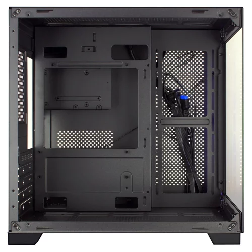 Ginzzu V320 RGB подсветка, закаленное стекло 1*USB 3.0,1*USB 2.0, AU mATX фото 3