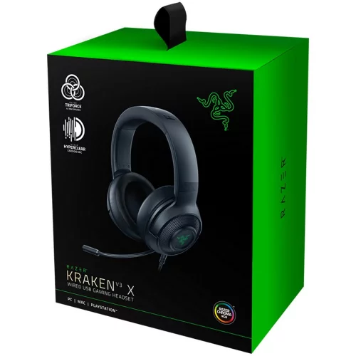 Гарнитура игровая Razer Kraken V3 X (RZ04-03750100-R3M1) фото 6