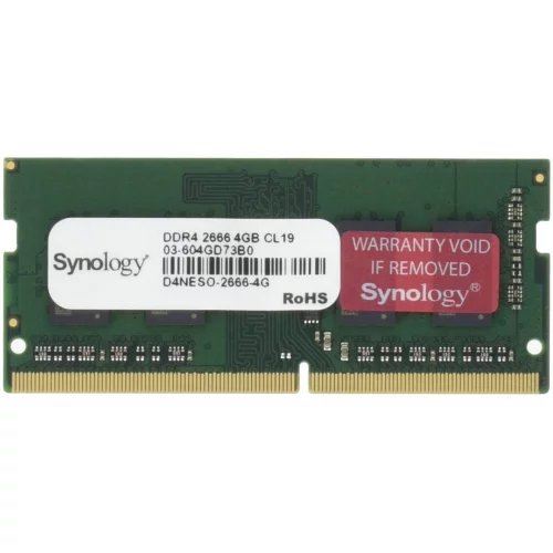 Модуль памяти Synology 4 Гб SO-DIMM (D4NESO-2666-4G)